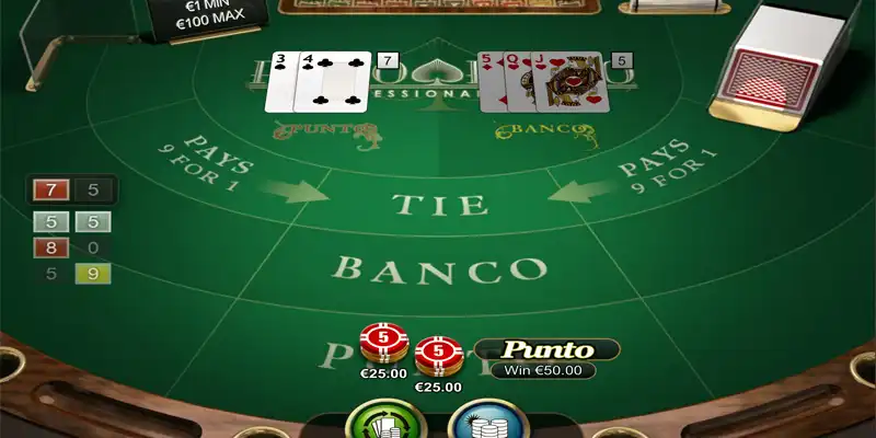 Bí quyết cách chơi Punto Banco để luôn thắng đậm